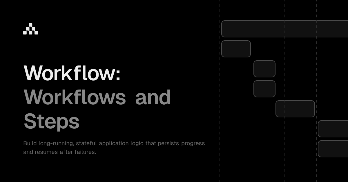 Workflows and Steps